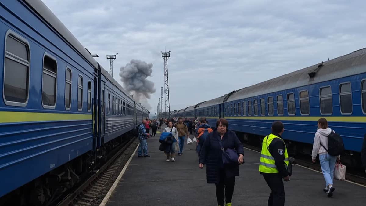 Под российский удар едва не попал поезд Киев – Варшава, в котором ехали Борис Джонсон и другие европейские чиновники