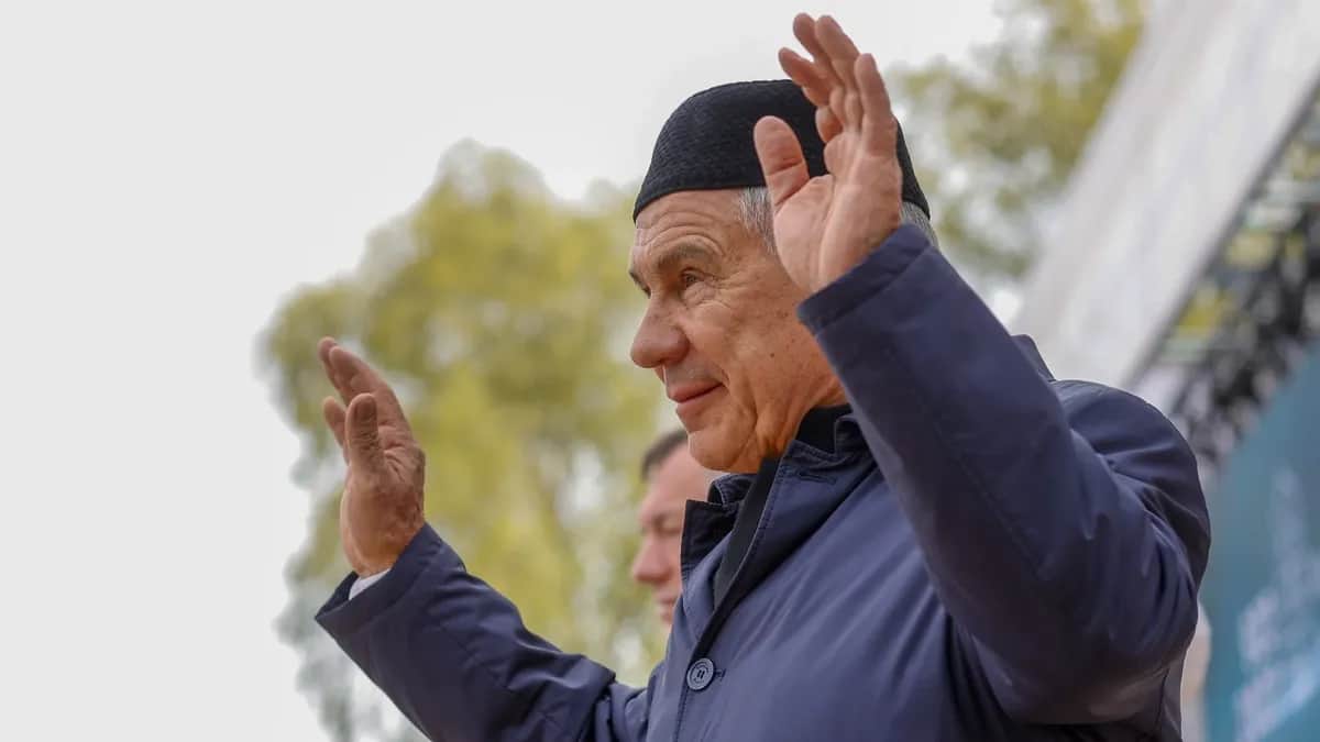 Президент Татарстана Рустам Минниханов. Фото: Sefa Karacan / Anadolu Agency / Getty Images