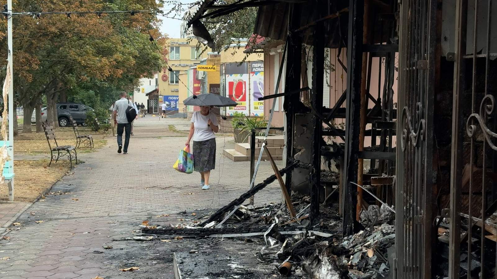 Улица Херсона. Фото: «Новости Донбасса»