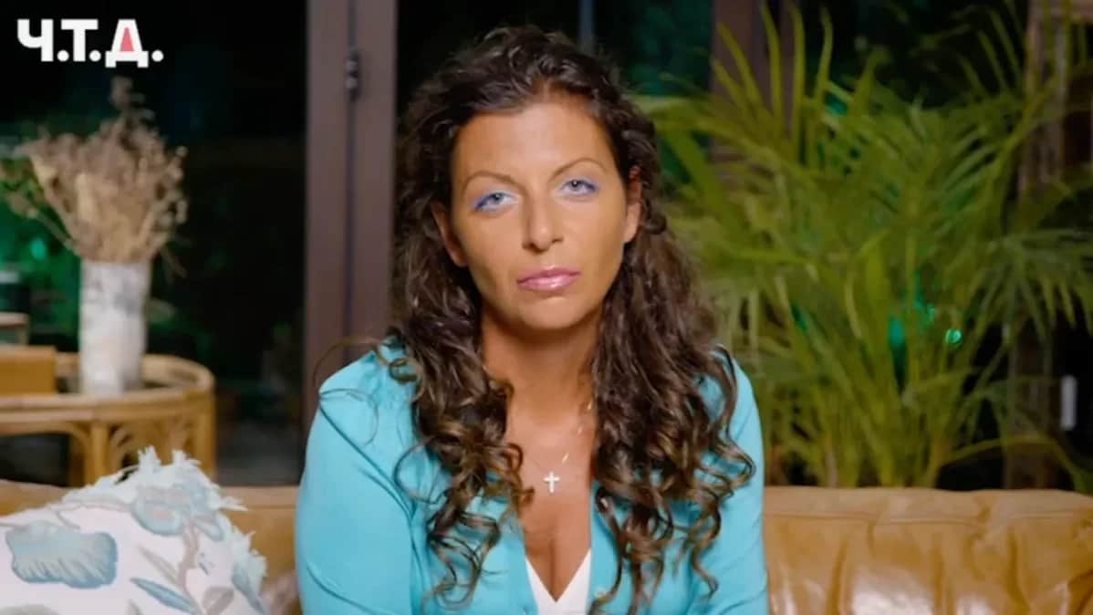 Margarita Simonyan. &nbsp;Photo screenshot from the video
