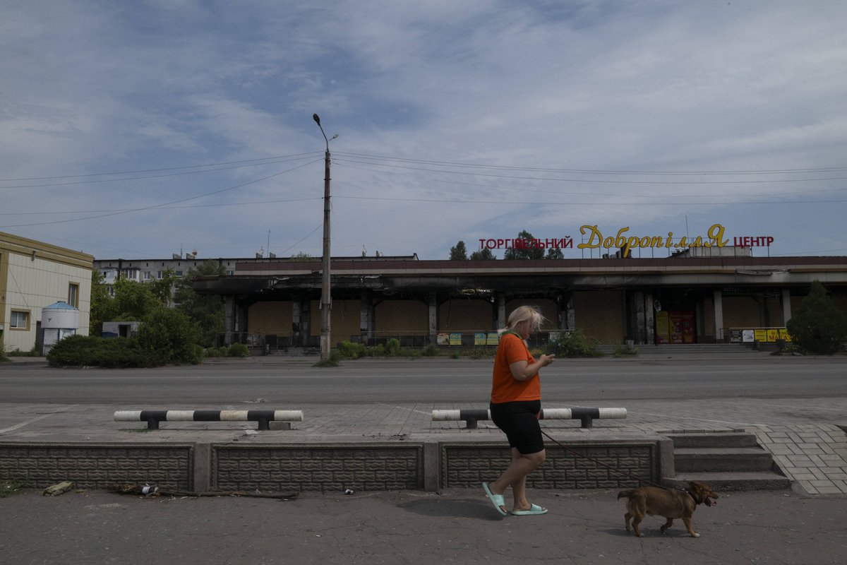 Доброполье, Украина, 7 августа 2025 года. Фото: Nastassia Kantorowicz Tor / Sipa / Shutterstock / Rex Features / Vida Press