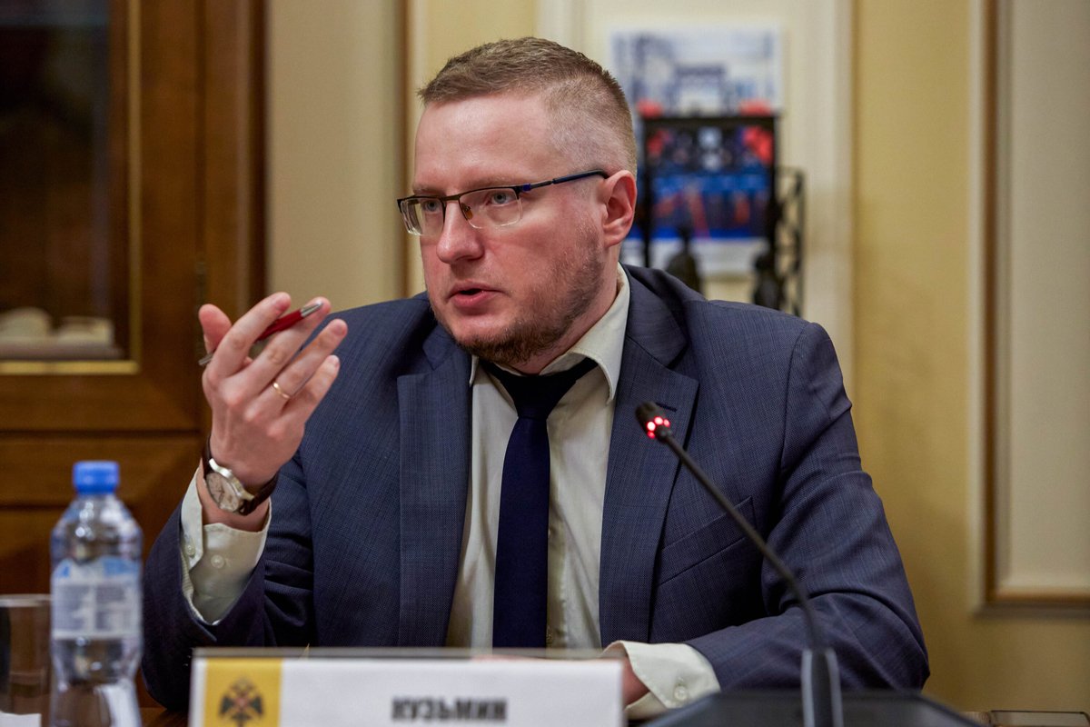 Директор экспертно-аналитического департамента НЦИП при президенте России Валерий Кузьмин, 28 января 2025 года. Фото: Дмитрий Белицкий / АГН «Москва»