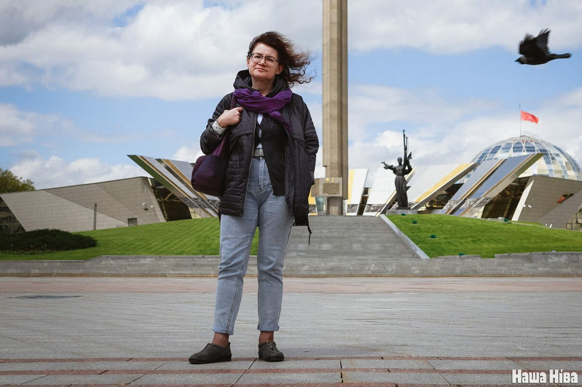 Наталья Дулина до заключения. Фото:  «Наша Нива»