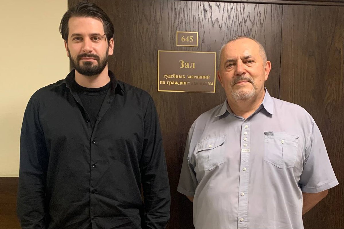 Дмитрий Кисиев и Борис Надеждин. Фото из  telegram-канала Надеждина