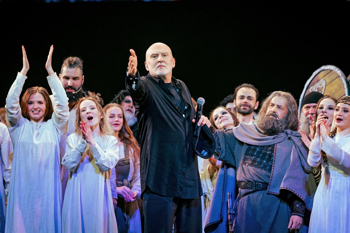 Игорь Матвиенко во время оперы «Князь Владимир», 6 февраля 2025 года. Фото: Александр Комаров / Коммерсантъ / Sipa USA / Vida Press