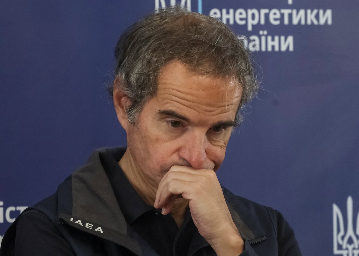 Генеральный директор Международного агентства по атомной энергии Рафаэль Мариано Гросси. Фото: Глеб Гаранич / REUTERS / Scanpix