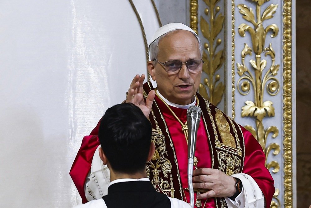 Папа римский Лев XIV, фото: Angelo Carconi / EPA-EFE