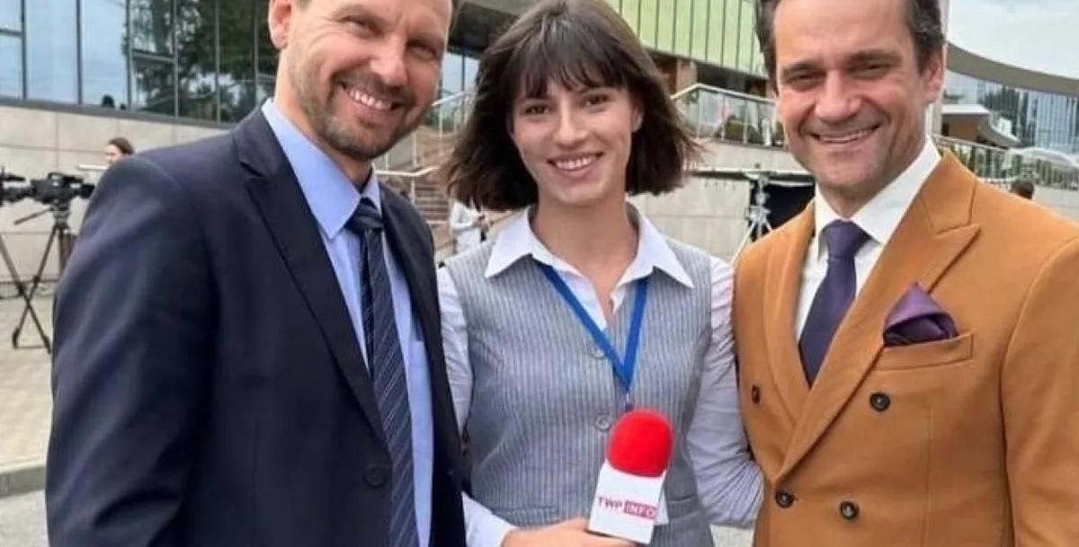 Актёры на съёмочной площадке фильма Russian gate. Фото: Euroradio