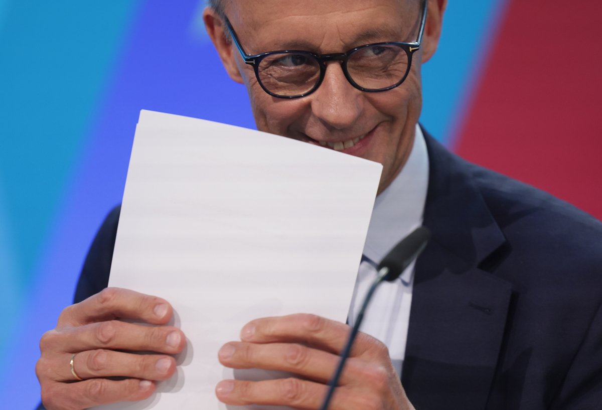 Фридрих Мерц. Фото: Hannibal Hanschke / EPA